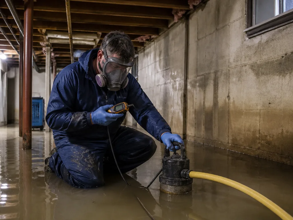 Burst Pipe Cleanup