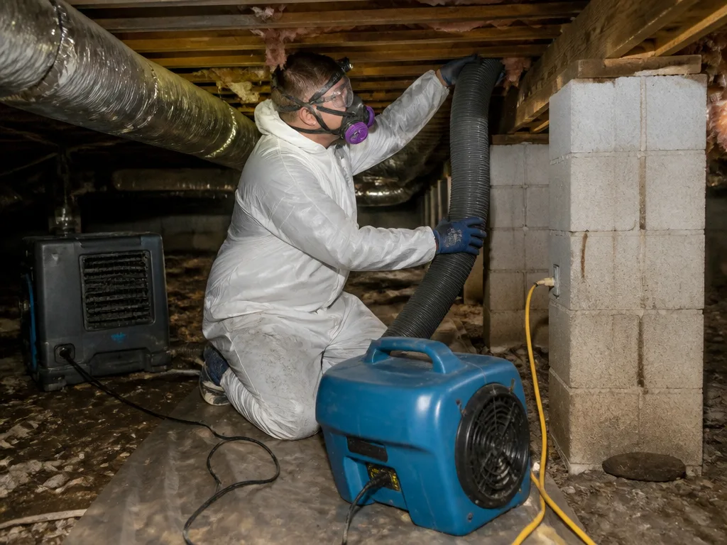 Crawl Space Drying
